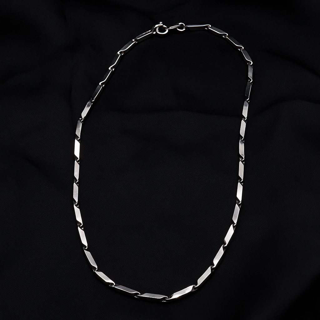Silver Rice Chain