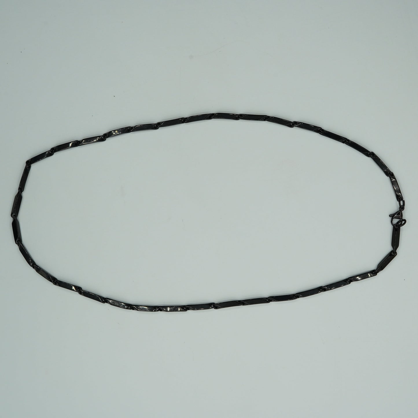 Black Titanium Rice Chain